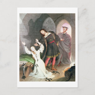Faust, 1828 (Tinte und w/c) Postkarte