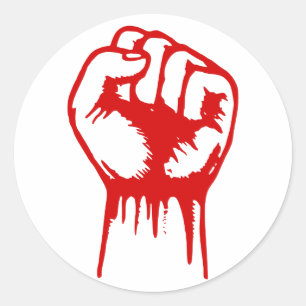 Faust-Aufkleber Runder Aufkleber