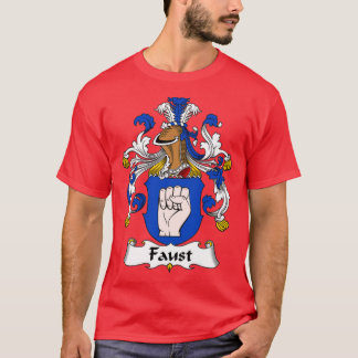 Faust Coat of Arms Familienwappen T-Shirt