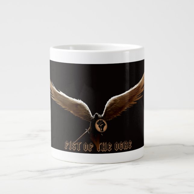 Faust der Ungeheuerkaffee-Tasse Jumbo-Tasse (Vorderseite)