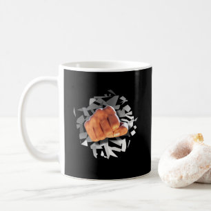 Faust durchstechen! kaffeetasse