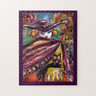 FAUST / Geheimnisvolle Maske mit Dreispitz und Eul Puzzle