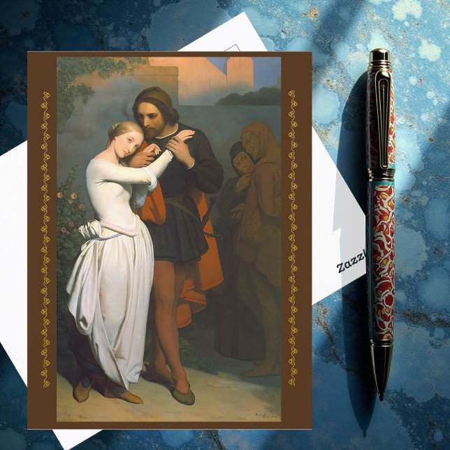 Faust & Marguerite Im Garten von A. Scheffer Postkarte (Von Creator hochgeladen)