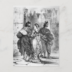 Faust meeting Marguerite Postkarte