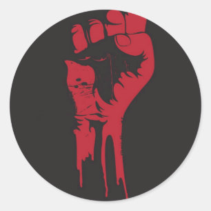 Faust Runder Aufkleber