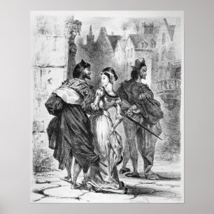 Faust-Sitzung Gänseblümchen Poster