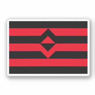 Faust Stolz Flagge Aufkleber