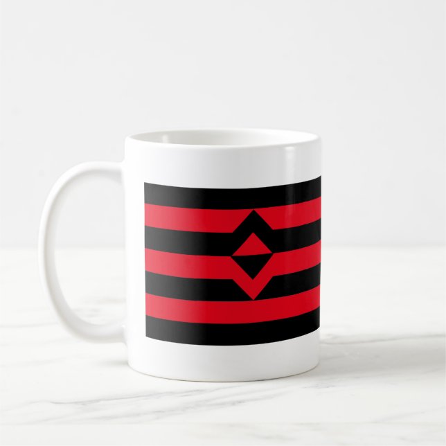 Faust Stolz Flagge Kaffeetasse (Links)