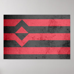 FAUST-STOLZ-FLAGGE POSTER