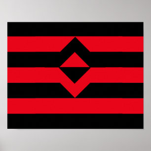 Faust Stolz Flagge Poster