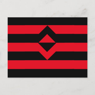 Faust Stolz Flagge Postkarte