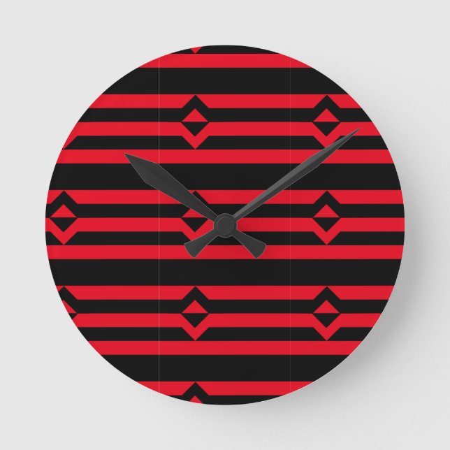 FAUST-STOLZ-FLAGGE RUNDE WANDUHR (Vorderseite)