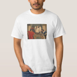 Faust und Mephistophelen Schachspielen T-Shirt