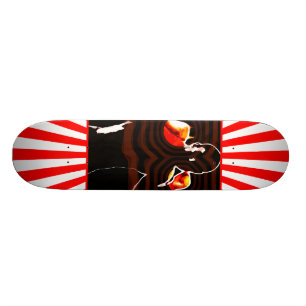 Fäuste des Feuers Skateboard