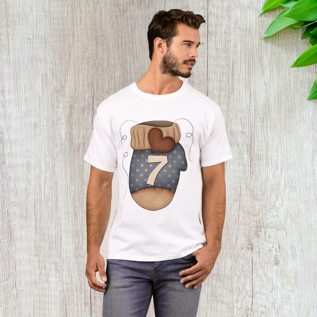 Fäustling Nummer Sieben T-Shirt (Von Creator hochgeladen)