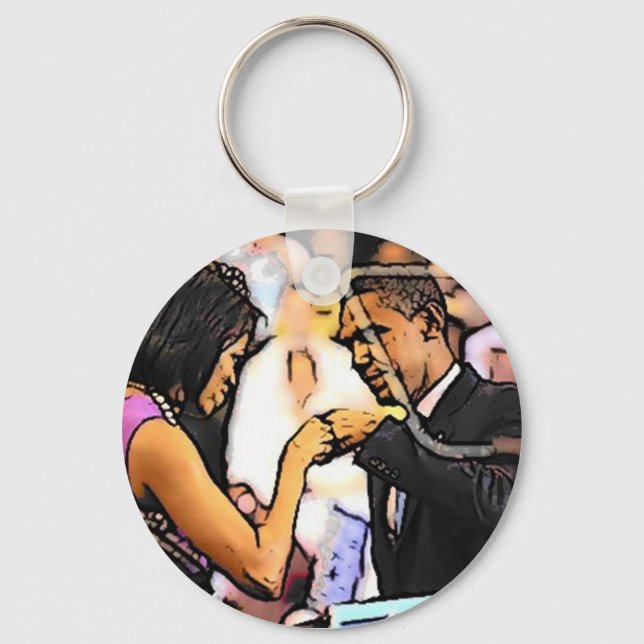 Faustschlag-Schlüsselanhänger Schlüsselanhänger (Vorderseite)