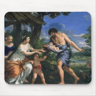 Faustulus anvertrauendes Romulus und Remus Mousepad