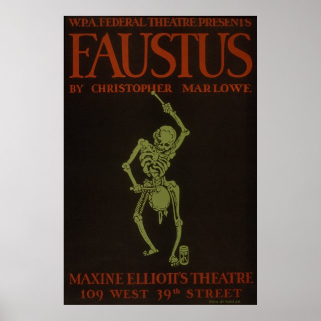Faustus Poster (Vorne)