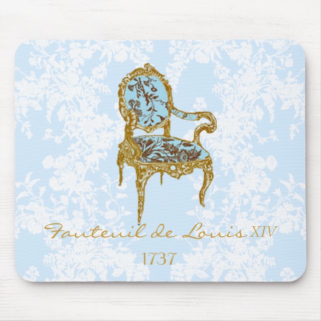 Fauteuil de Louis XVI ~French Chai...-Gestalted Mousepad (Vorne)