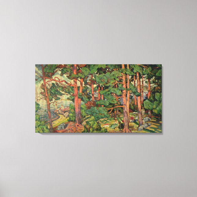 Fauve Landscape, 1910 Leinwanddruck (Vorderseite)