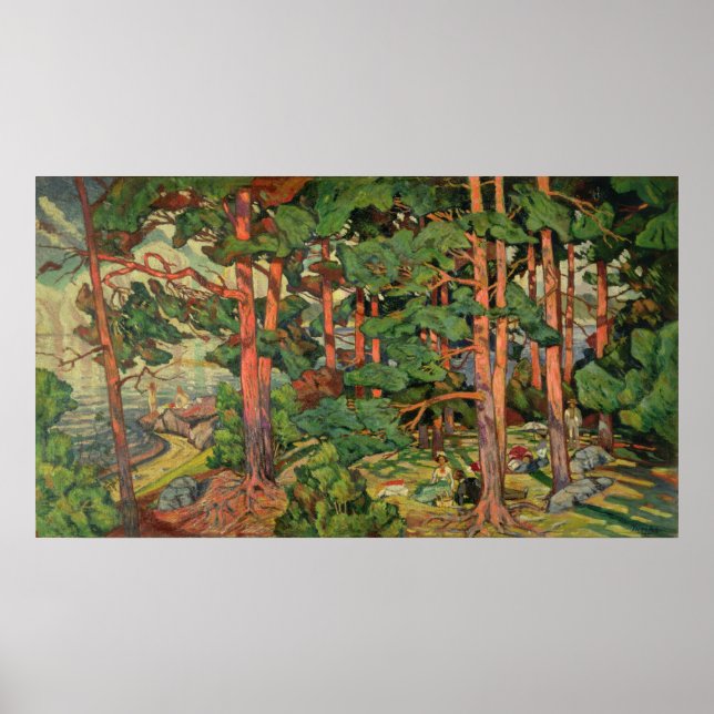 Fauve Landscape, 1910 Poster (Vorne)