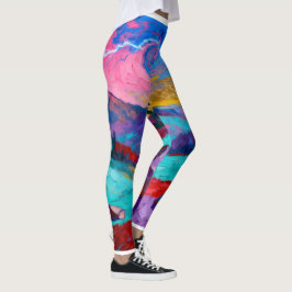 Fauvism Leggings