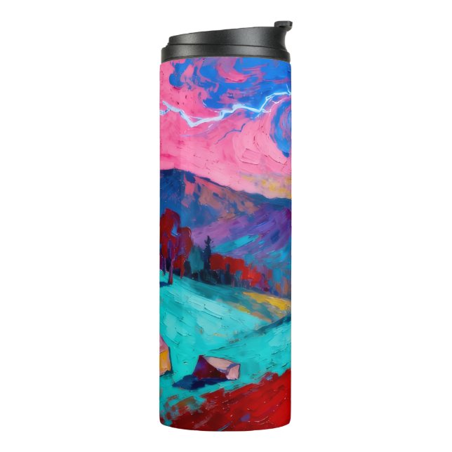 Fauvism Thermosbecher (Nach links gedreht)