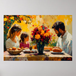 Fauvist Family Ansammlung - Lebhaft und warm Poster