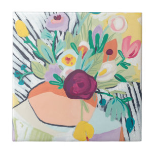 Fauvist Floral II Fliese