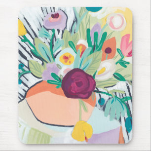 Fauvist Floral II Mousepad