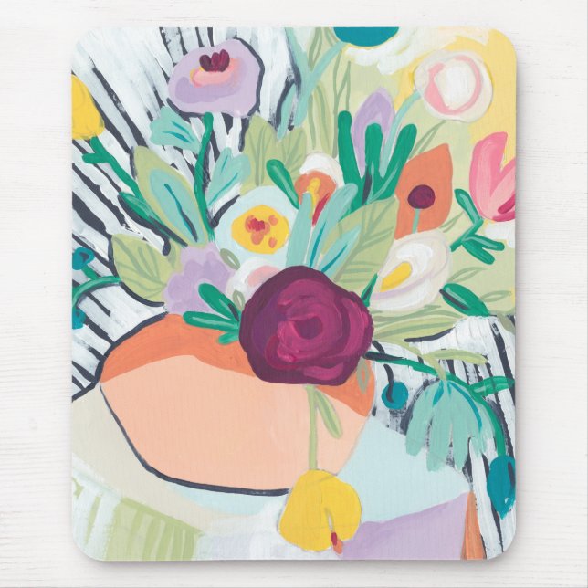 Fauvist Floral II Mousepad (Vorne)
