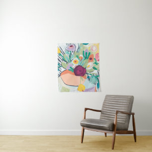 Fauvist Floral II Wandteppich