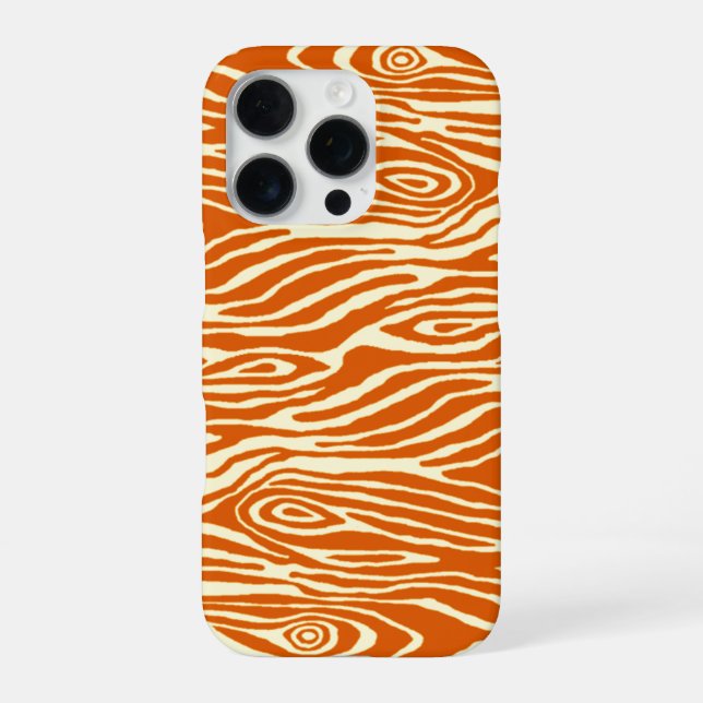 Faux Bois iPhone Hülle (Rückseite)