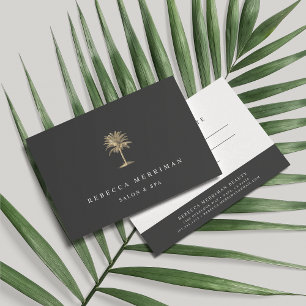 Faux Gold Palm Tree Logo Gift Certificate