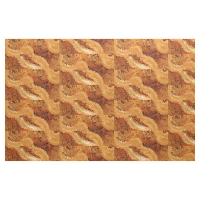 Faux-Holz-Masering Nussbaum-Muster  Stoff (Yard (91,4 cm))