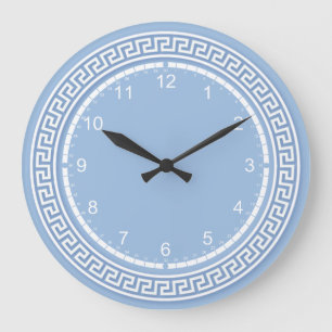 Faux Jasperware Große Wanduhr