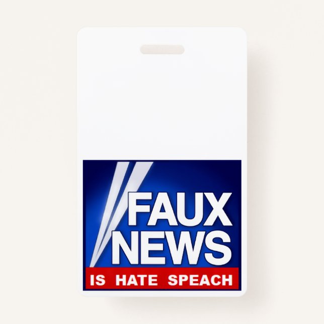 Faux News Ausweis (Vorderseite)