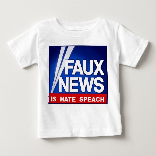 Faux News Baby T-shirt (Vorderseite)
