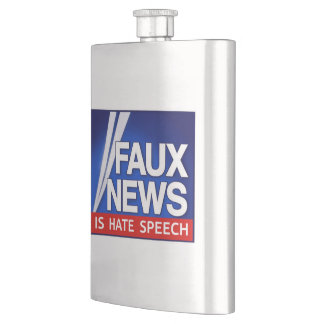 FAUX news Flachmann