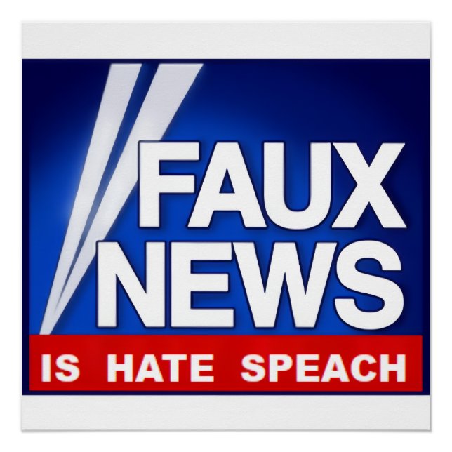 Faux News Poster (Vorderseite)