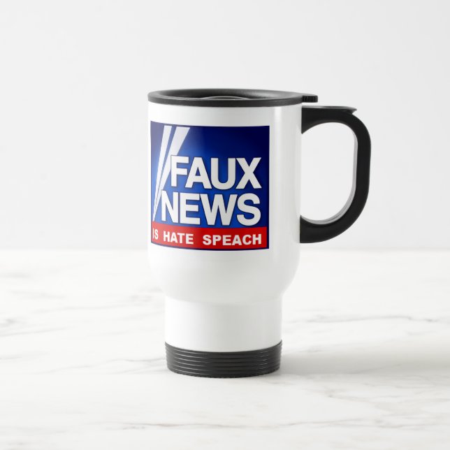 Faux News Reisebecher (Rechts)