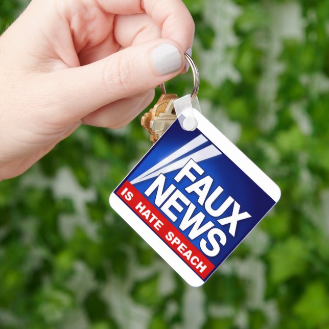 Faux News Schlüsselanhänger (Hand)