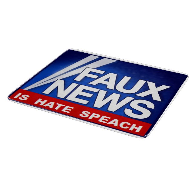 Faux News Schneidebrett (Ecke)