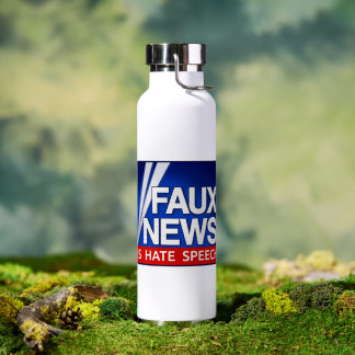 FAUX news Trinkflasche