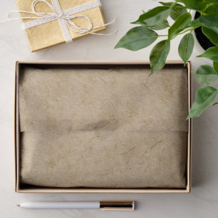 Faux-Rustikal-Braun-Kraftpapier-Look Seidenpapier