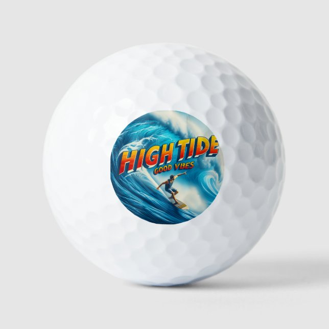 Faux Wrapped Canvas Print Golfball (Vorderseite)