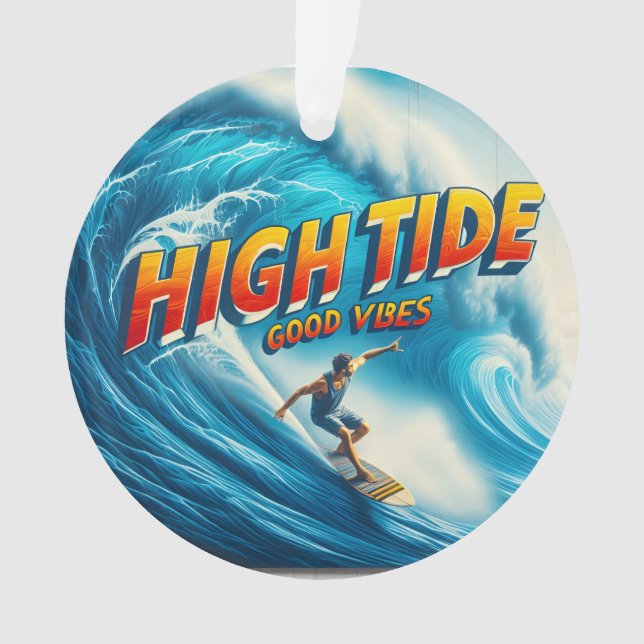 Faux Wrapped Canvas Print Ornament (Vorderseite)