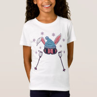 Faux-Yarn-Ski-Hase Winter Humor