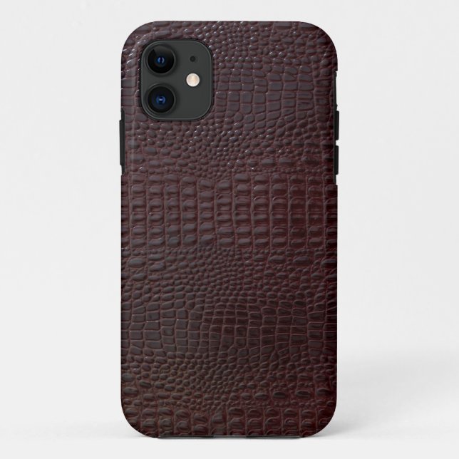 FauxCrocodile Skin iPhone 5Case-MateBarelyDort Case-Mate iPhone Hülle (Rückseite)