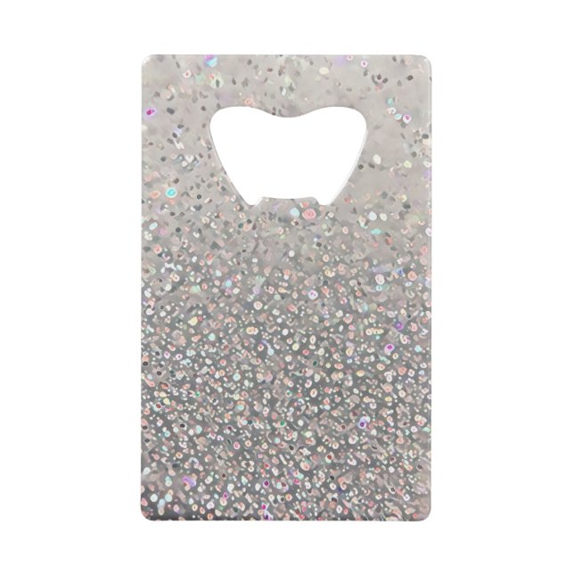 FauxGlitter Geldbeutel Flaschenöffner (Vorderseite)